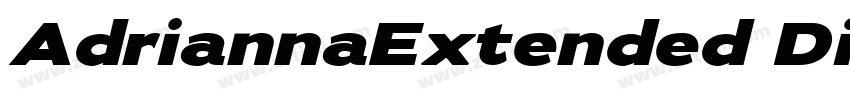 AdriannaExtended Din字体转换 AdriannaExtended Din字体转换